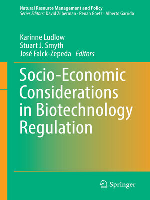 cover image of Socio-Economic Considerations in Biotechnology Regulation